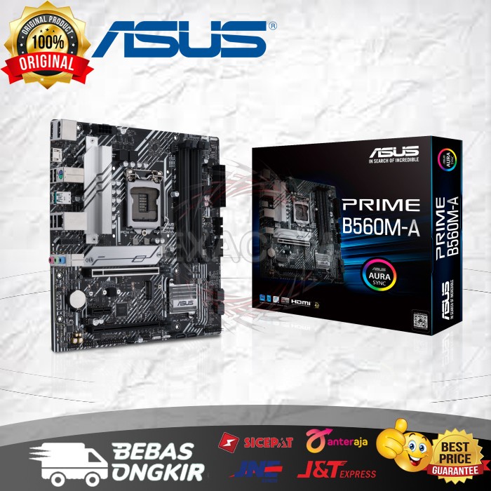 Motherboard Asus Prime B560M-A (B560, DDR4, LGA 1200)