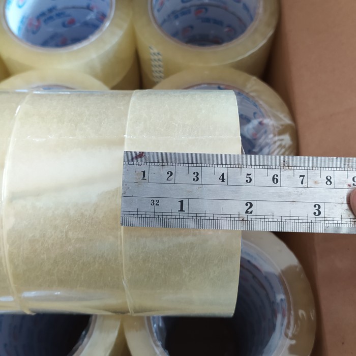 

perekat-pengikat- lakban bening uk. 45mm x 100 yard - clear/bening -pengikat-perekat.
