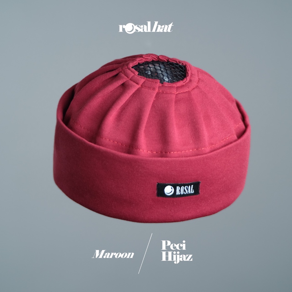 Peci Mesir Hijaz By Rosal Rompi Solat Topi Pria Dewasa Peci Ijazi Bahan Polos