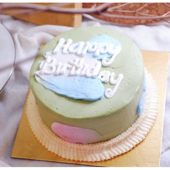

Kue Ulang Tahun Ultah Black Forest Model Bercak Cream 4 - Mini Cake