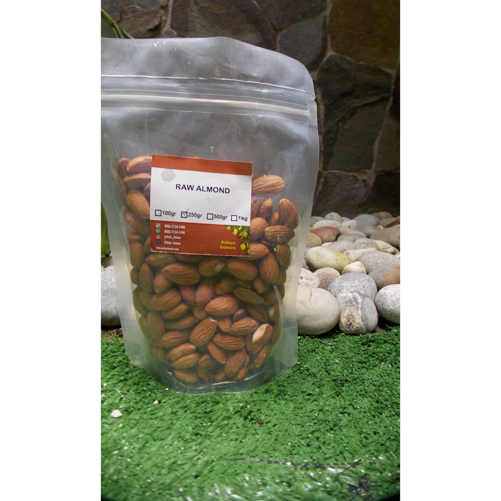 

Raw Almond / Almond Mentah 250 gr *Pekanbaru*