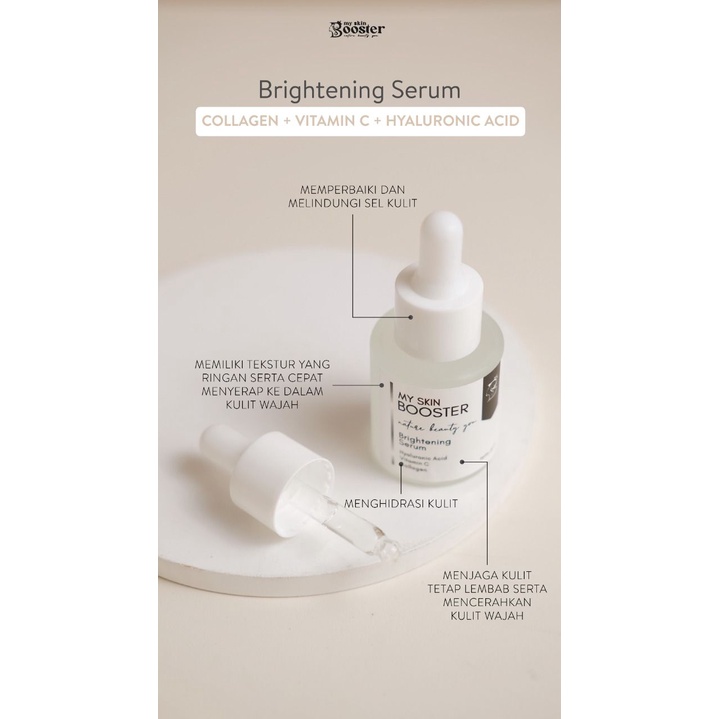 READY My Skin Booster Brightening Serum / Serum Brightening My Skin Booster (ECER)