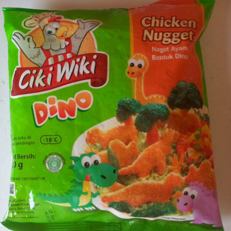 

ciki ciwi naget dino 250 gr