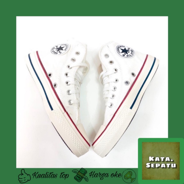 SEPATU CONVERSE CLASSIC TINGGI PUTIH 70’s