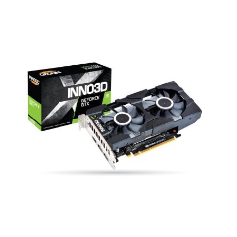 Vga card inndo3d nvdia geforce gtx-1650 gtx1650 4gb gddr6 128bit hdcp dp hdmi twin x2 oc - Pci express pci-e pcie x16 video graphics