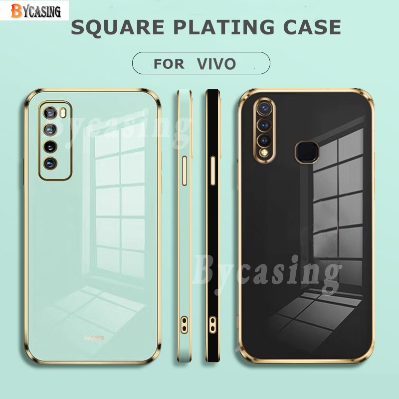 Casing Soft Case Vivo V21e V20 Pro V11i V9 V5 V15 Y85 Y83 Y66 Y67 Y51 2020 S12 6D Bahan Karet