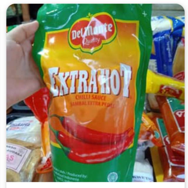 

Delmonte saos chili extra hot 1kg