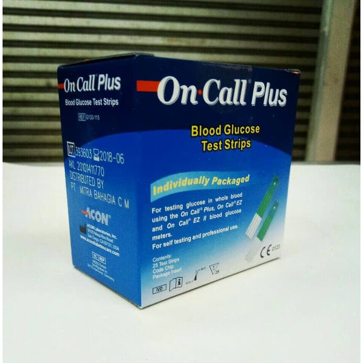 On Call Plus/ Strip Gula Darah On Call Plus