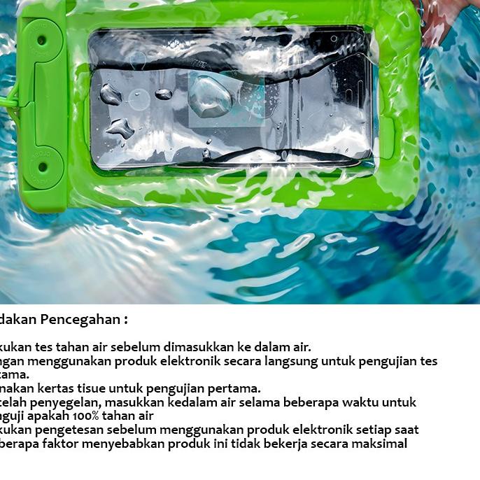 이 Miss U2 Waterproof Case HP Pelindung Anti Air Terlaris
