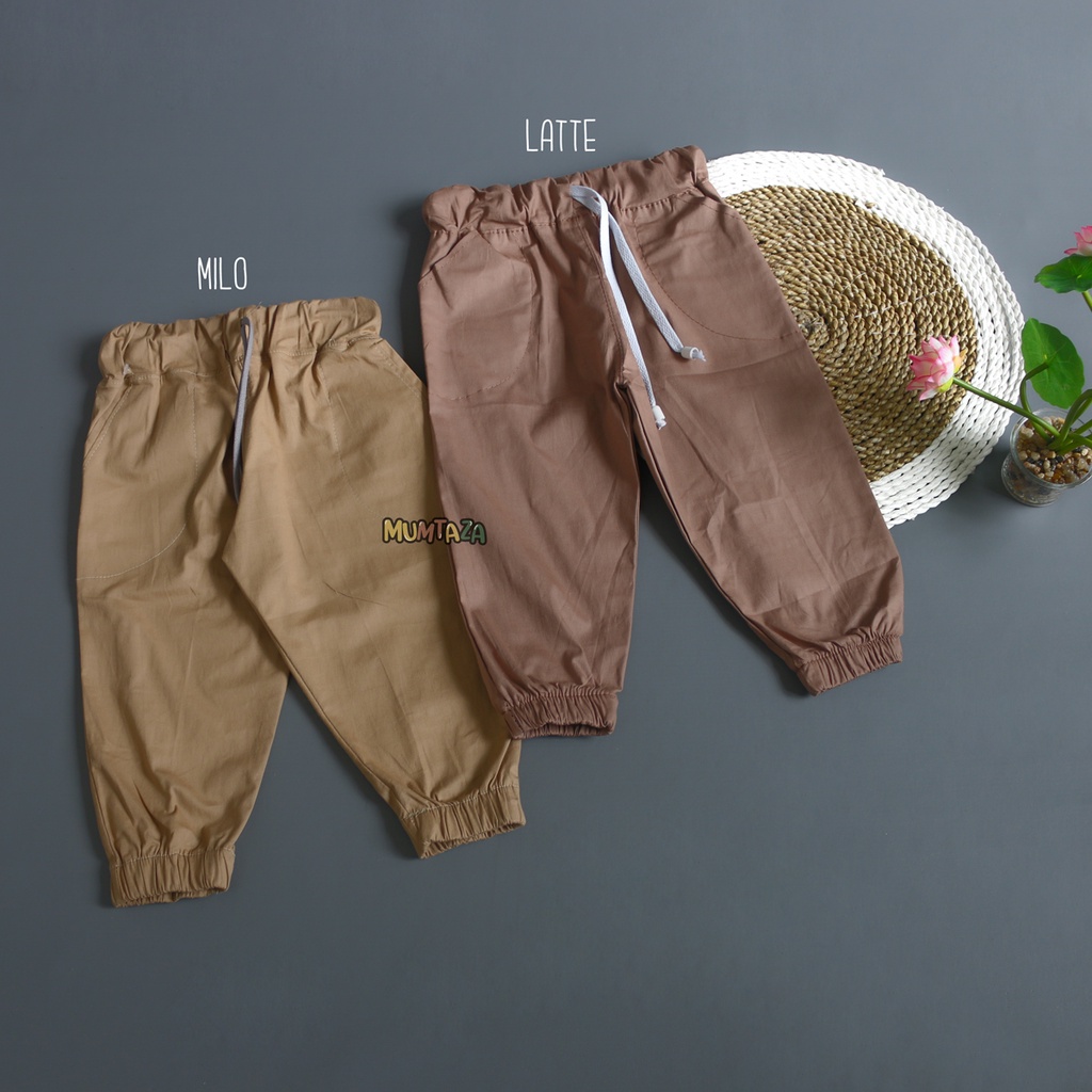 Joger Anak Milo Latte Spesial Color SML XL XXL 3XL 4XL 5XL 6XL