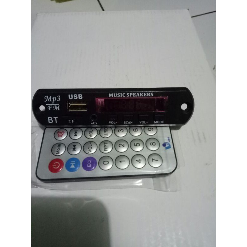 KIT MP3 PLAYER FM +BLUETOOTH
