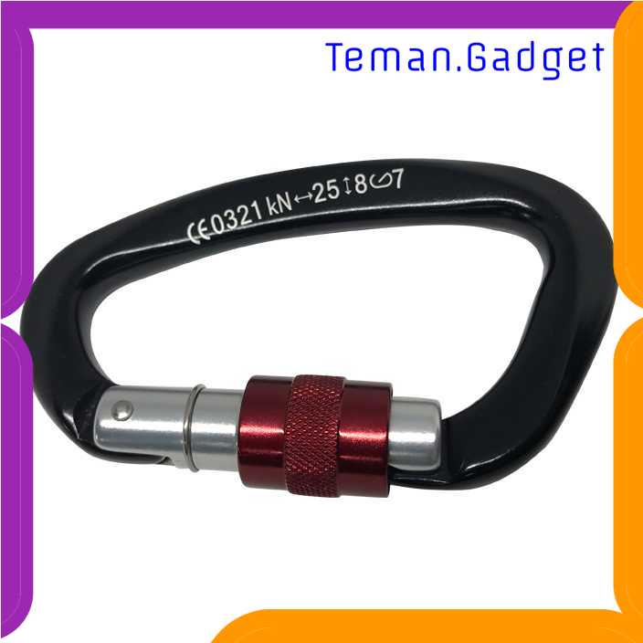 TG-IDI Professional Climbing Karabiner Aluminium Quickdraw D Shape - CE0321