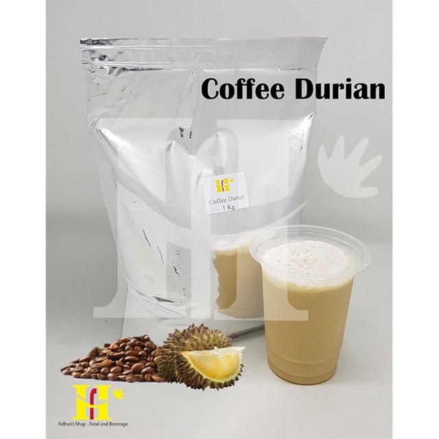 

(1 Kg) Coffee Durian Premix Milkshake / Bubble Powder Drink