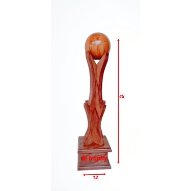piala bola kayu