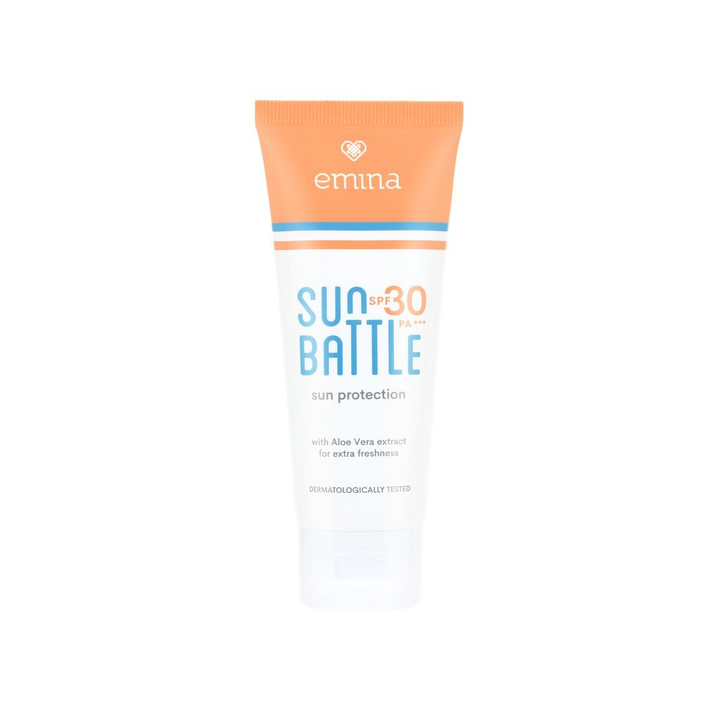 ❤️ MEMEY ❤️ EMINA Sun Protection Sun Battle | Skin Buddy Spf 30 PA+++ | Spf 45 PA+++ 40ml