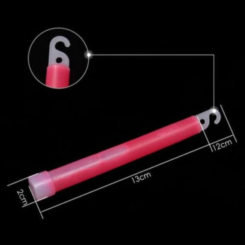 GLOW STICK STIK BESAR JUMBO 6INCH GELANG LAMPU WARNA (1pcs/bh)