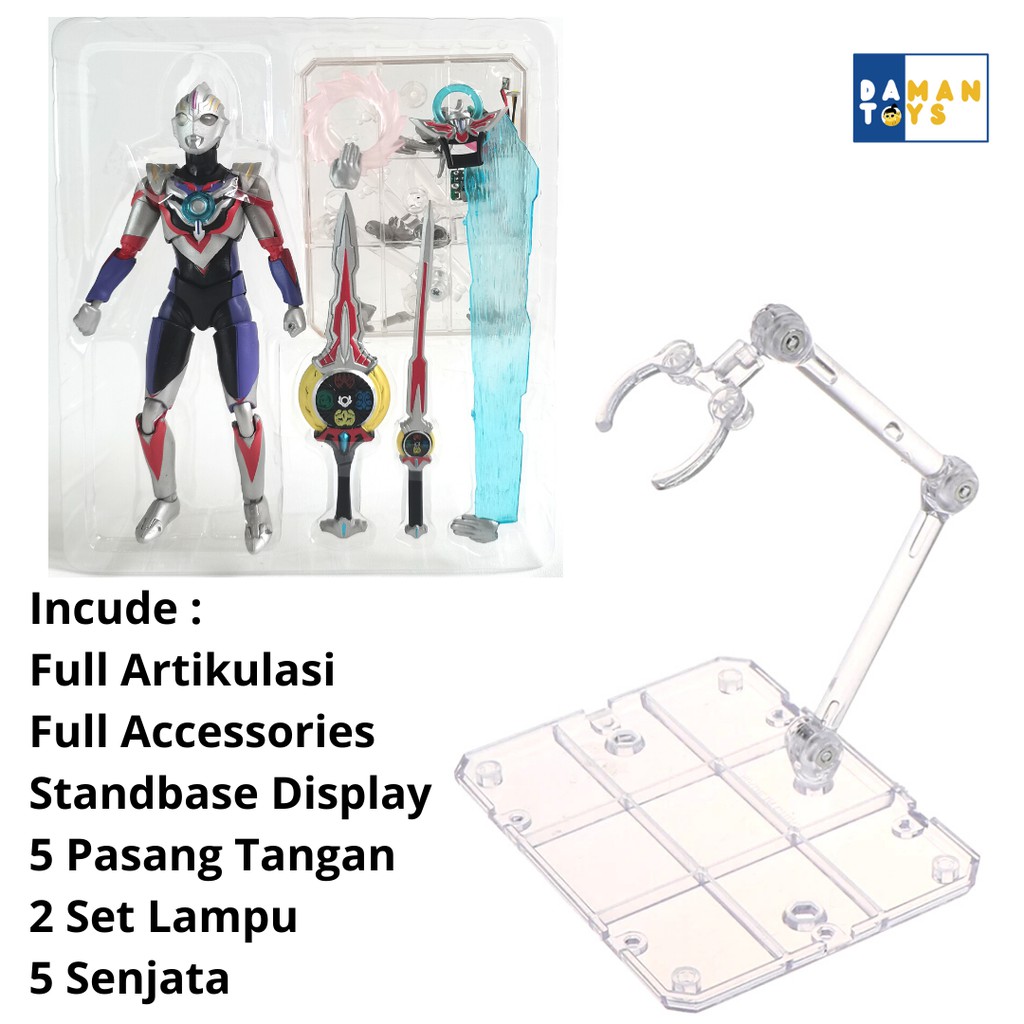 Action Figure SHF Ultraman Orb Spacium Zeperion/ Ultraman X And Gomora Armor/Zero/Murah