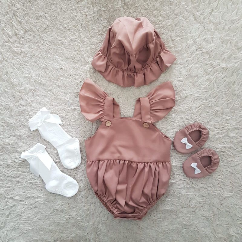 Bonnet jumper baby set