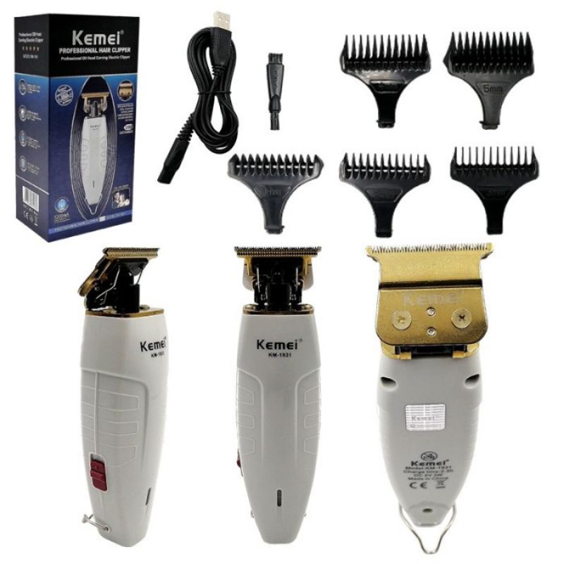 promo HAIRCLIPPER kemei km 1931 mesin cukur rambut kemei km-1931 detailer