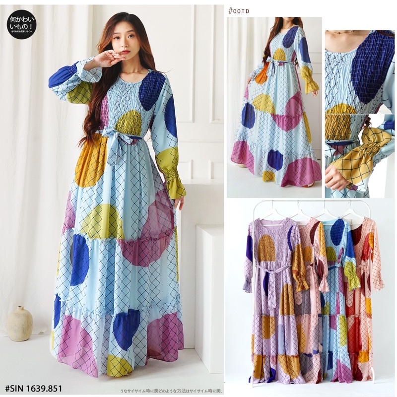 PGMTA SHOP - GAMIS MAXI DRESS INDAH NADA