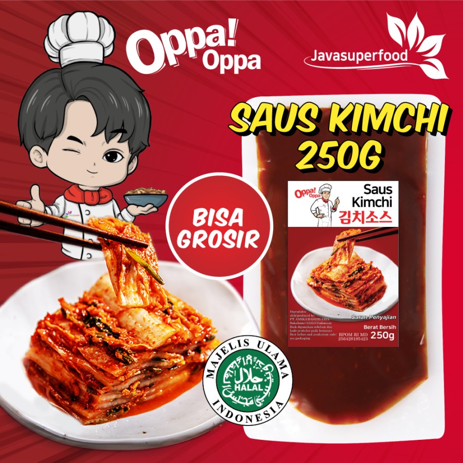 

Saus Instan Saus Kimchi Korea 250g / Sauce Kimchi Korea Saus Oppa!Oppa