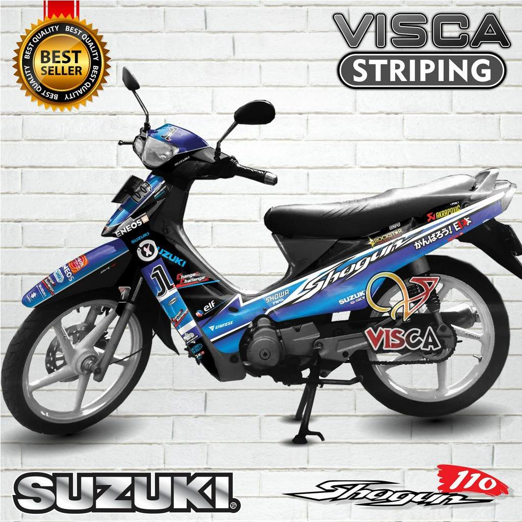 Decal Shogun 110r Full Body - Stiker Shogun 110r Full Body - Dekal Shogun 110r Full Body - Striping 