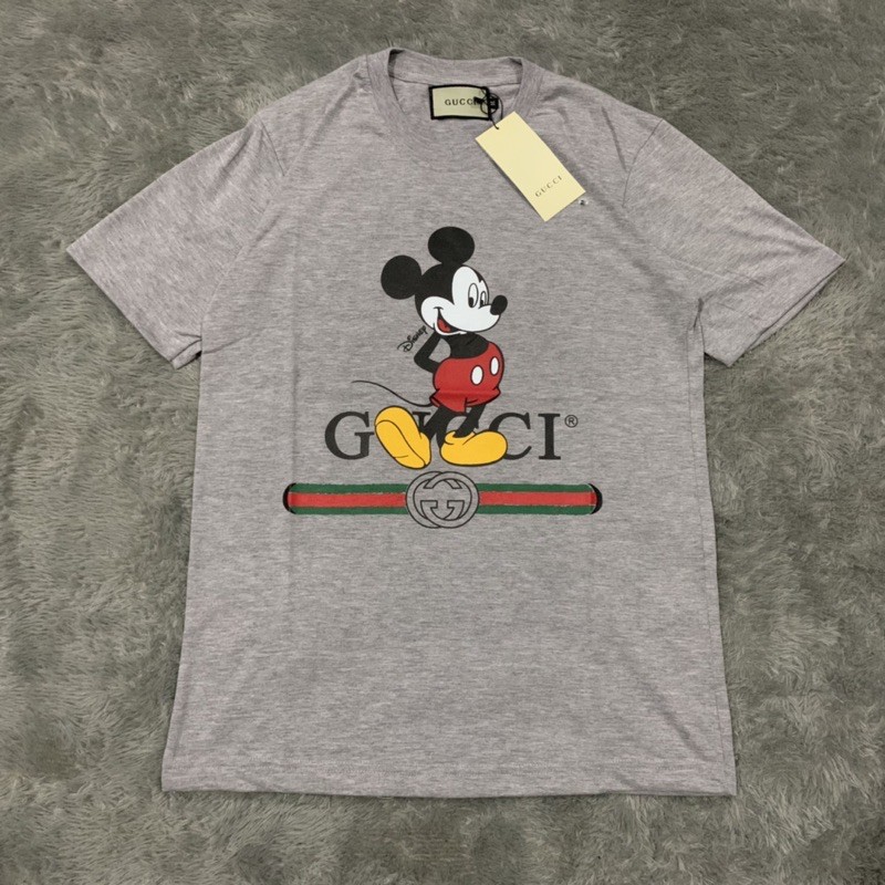 Kaos Tshirt Gucci Mickey Fulltag &amp; Lebel