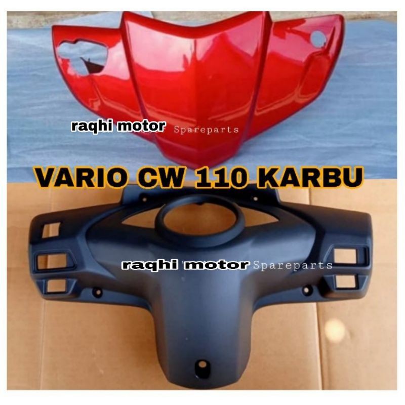 Batok Kepala Depan Belakang Vario Cw 110 Karbu / Pala Vario 110 Karbu - Merah