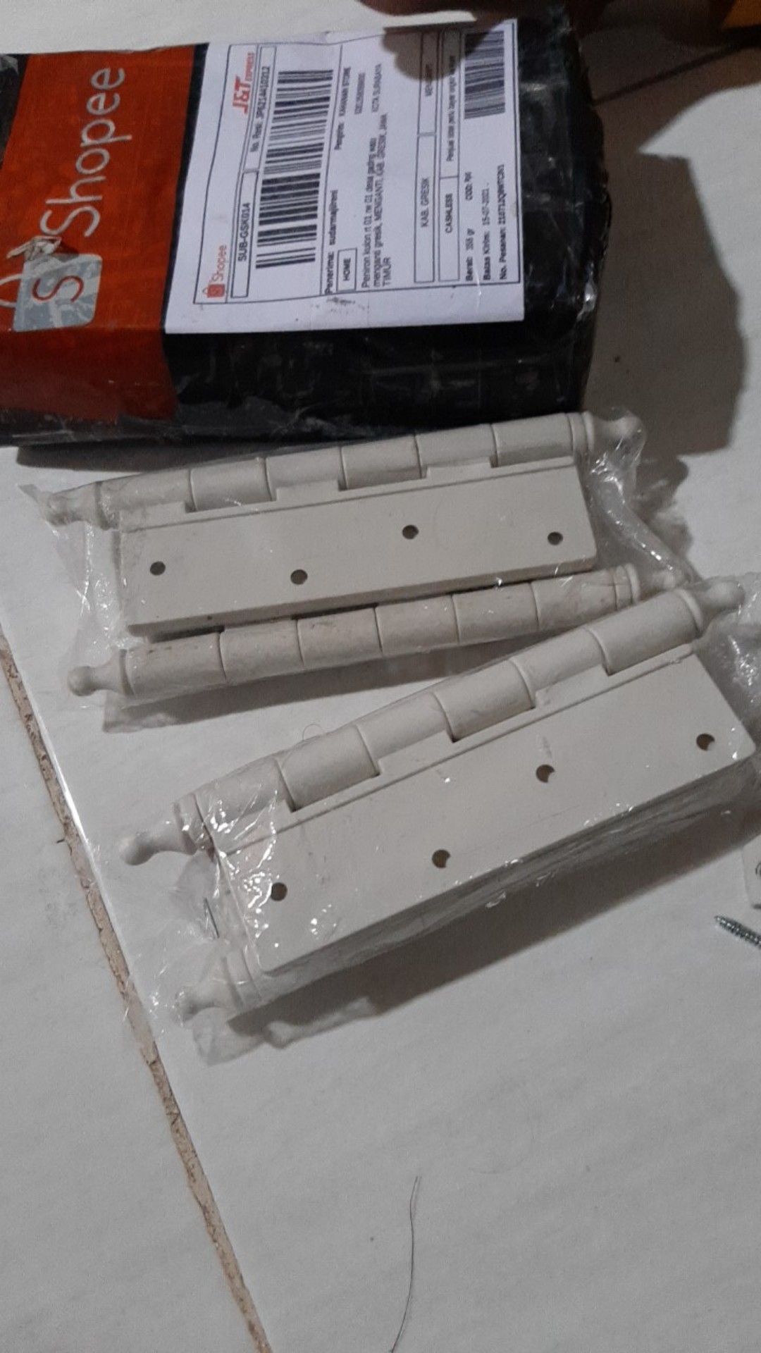 Grendel Slot Plastik Pvc / Grendel Pintu Kamar Mandi Grendel Slot Pintu Pvc Putih