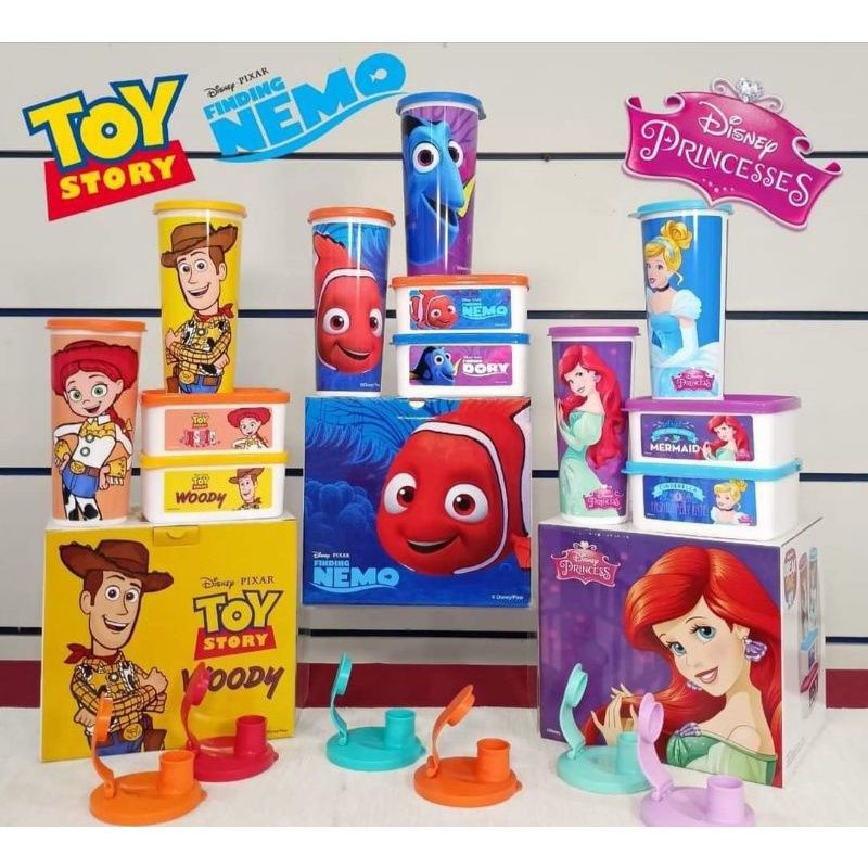 Break time set NEMO PRINCESS TOY STORY with box