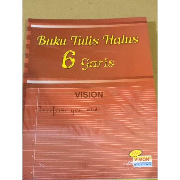 

buku tulis halus garis 6 per pack