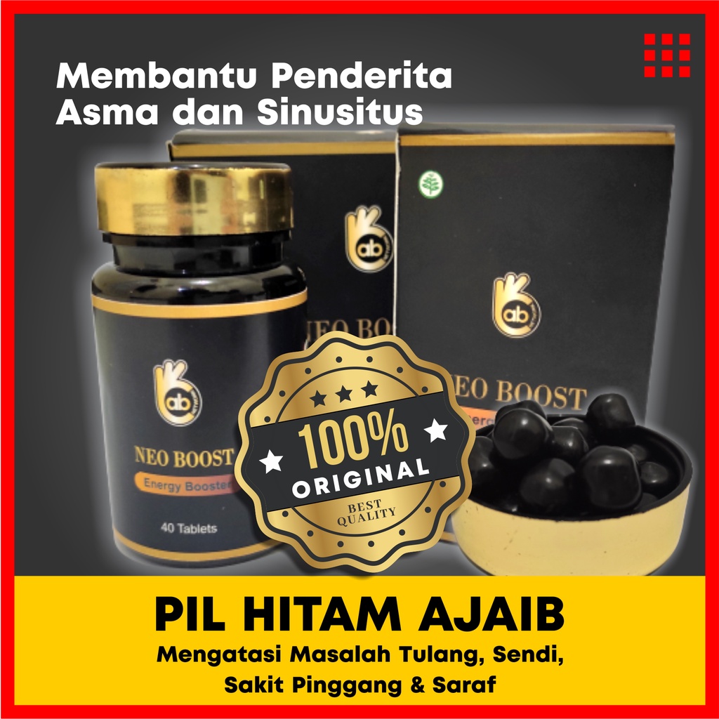 NEO BOOST - OBAT HERBAL UNTUK ASMA DLL -  OROGINAL PRODUK