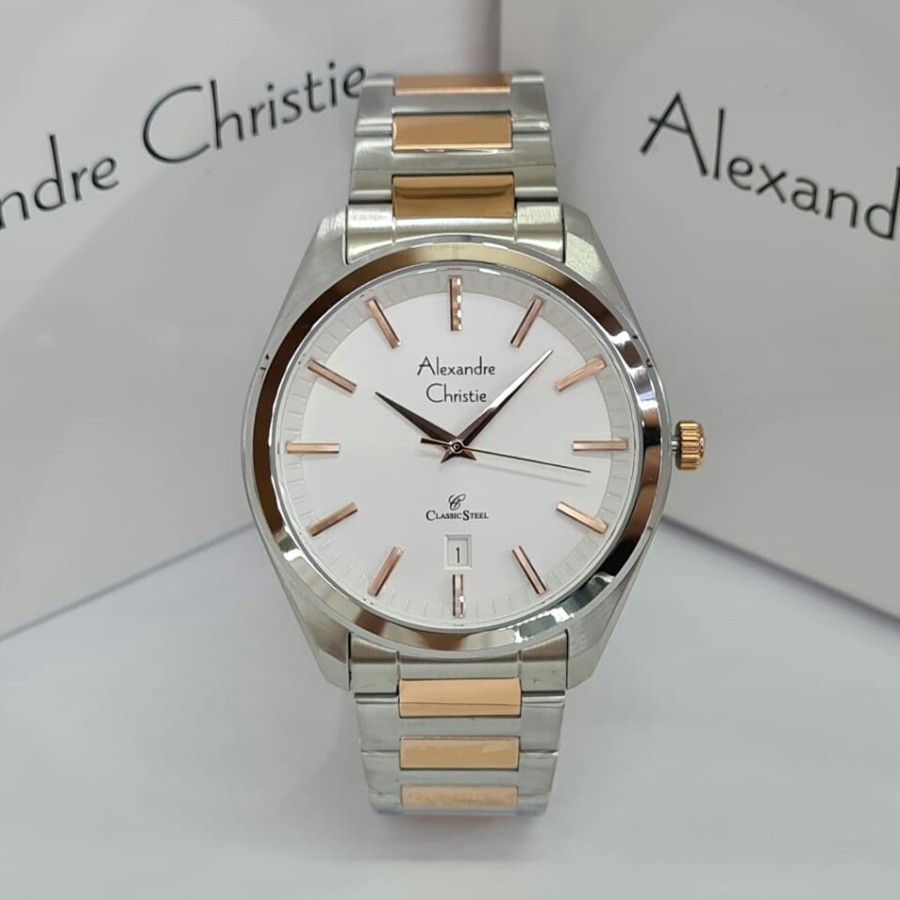 ORIGINAL Jam Tangan Pria Alexandre Christie AC 8638 / AC8638 / 8638 Garansi Resmi 1 Tahun.