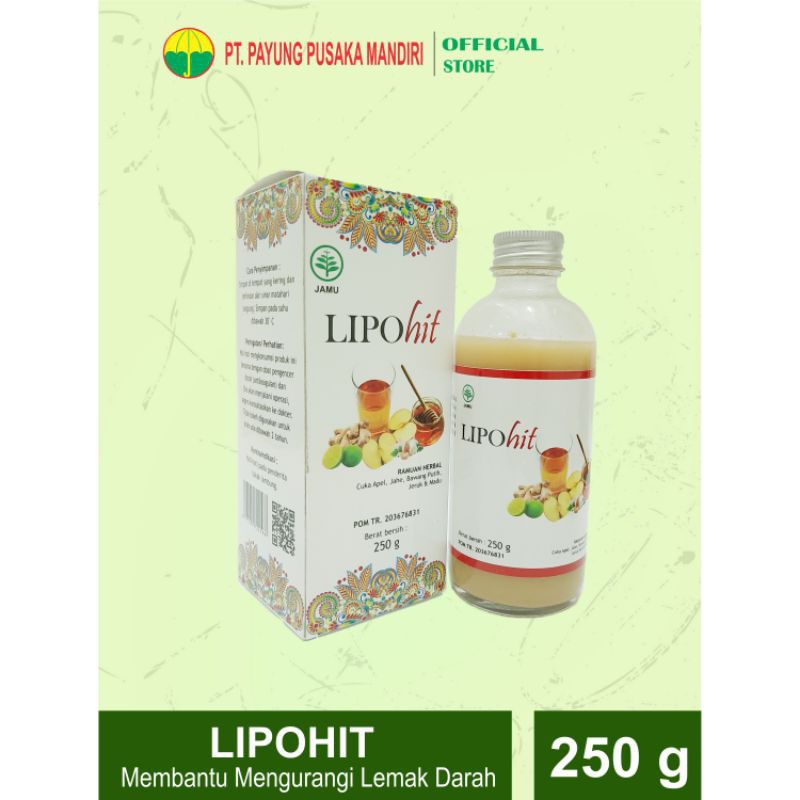 

LIPOhit 250g minuman kesehatan & mengurangi lemak, Payung Pusaka Mandiri