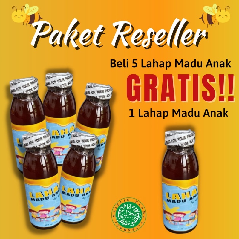 

PAKET RESELLER (BELI 5 MADU GRATIS 1 MADU)