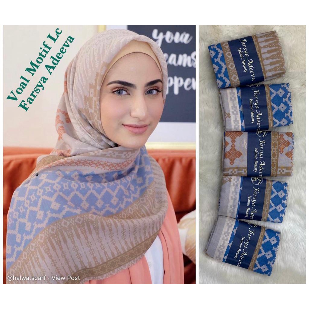 SEGI EMPAT MOTIF TERBARU HIJAB SEGI EMPAT MOTIF DEENAY  LASERCUT  TERMURAH DAN TERLARIS NAYLA HIJA'B-MOZAIK COKSU