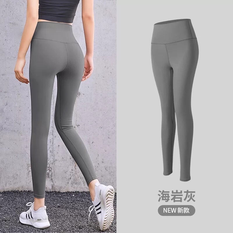 Celana Legging Sport • Hight Waist • Import High Quality  • Celana olahraga Wanita • Celana Yoga-5