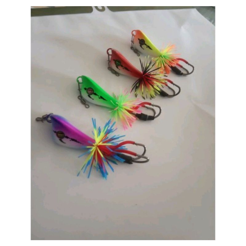 jump frog Toman rattle baze lure
