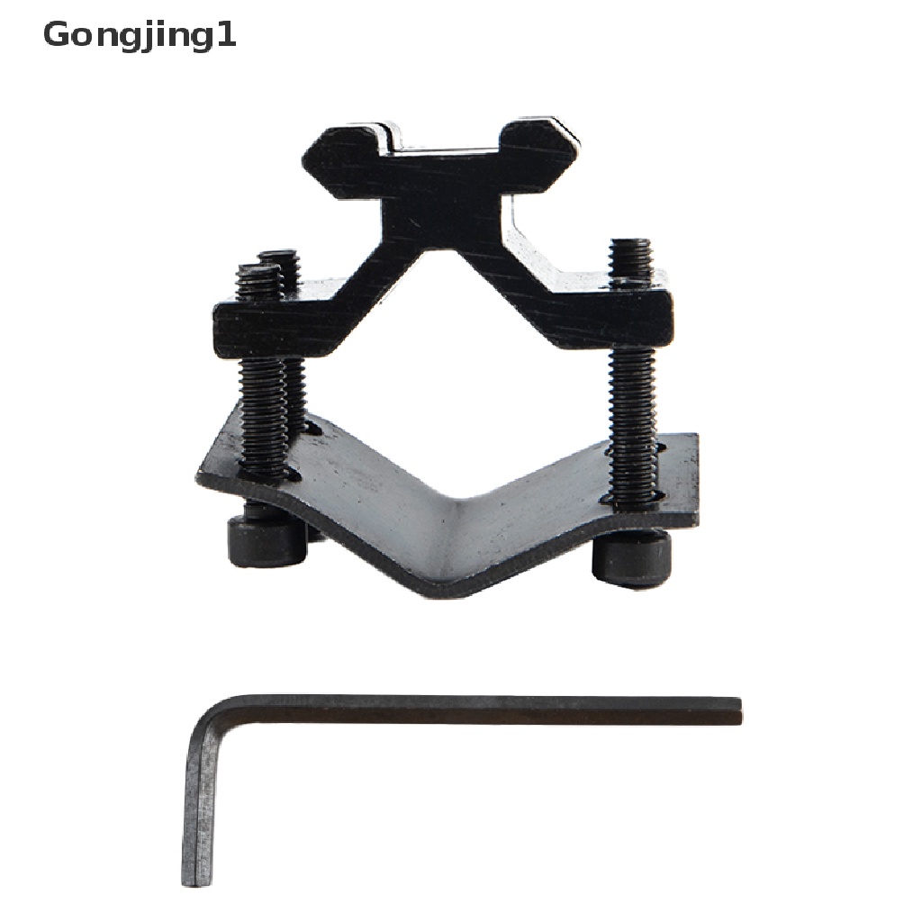 Gongjing1 Adapter Rail 20mm Taktis Adjustable Untuk Senter Laser Scope