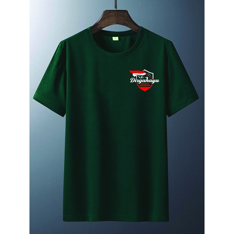 FF KAOS PRIA II KAOS DISTRO SABLON DIGITAL BERKUALITAS BISA UNISEX 070  HUT RI EDITION