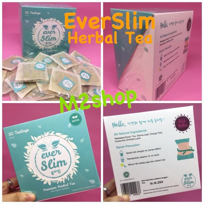 [ COD ] TEA EVERWHITE - Menurunkan Kolesterol - Melancarkan BAB - Detox Racun - Kurus Dalam 1 Minggu