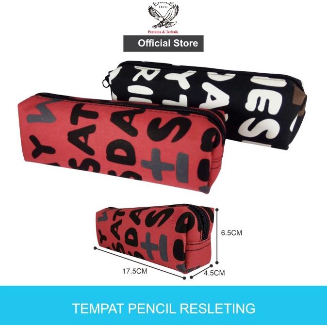 

Kotak Pensil Kain Merk Tomex Soft Pencil Case SQ SM B6 TX 690105