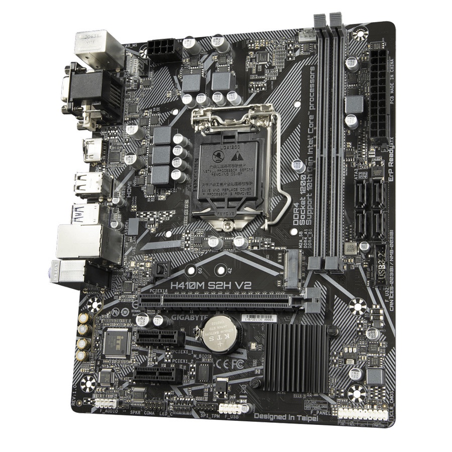 MOTHERBOARD GIGABYTE H410M S2H V2 LGA 1200