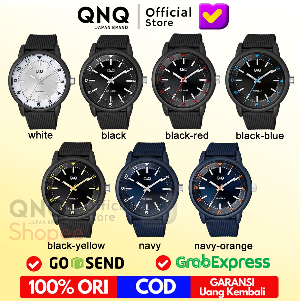 Jam Tangan Q&Q Pria QD50 - Jam QQ Original - Jam Tangan QNQ Original Cowok Q&Q - QQ Original Pria An