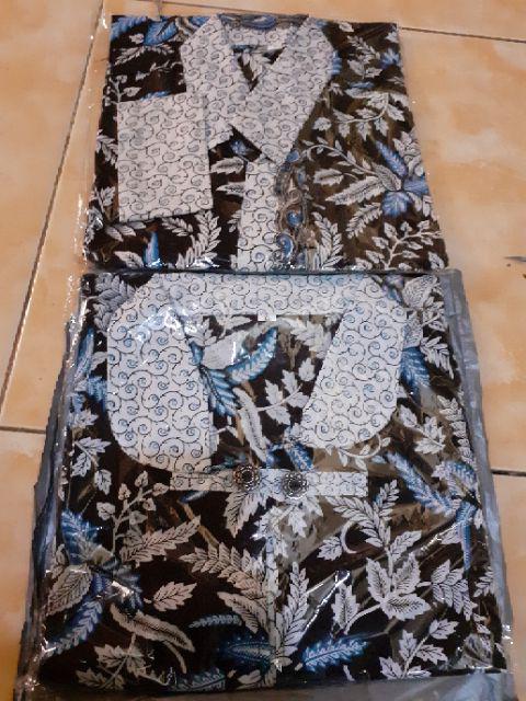 Maura Couple - Sania Ruffle Batik Couple Ori Ndoro Jowi Garansi Termurah Shopee - Batik Modern Solo
