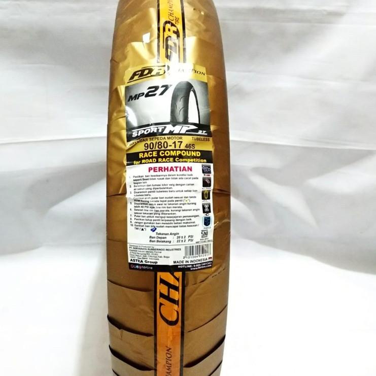 Ban Motor FDR SPORT MP27 90/80 Ring 17 Soft Compound Tubeless Big Sale AEQ