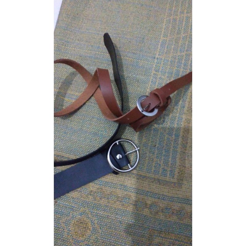 HIGHT WAIST JEANS KULOT WANITA PREMIUM FREE BELT / IKAT PINGGANG-8