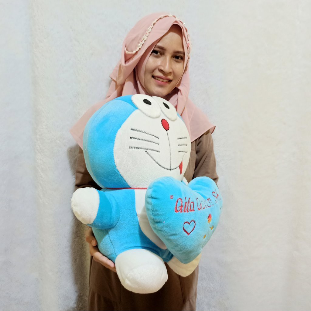 TERMURAH Boneka Doraemon (XL) Murah SUDAH GRATIS  Ukir nama