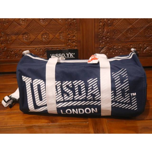 Lonsdale Barrel Bag Navy Original