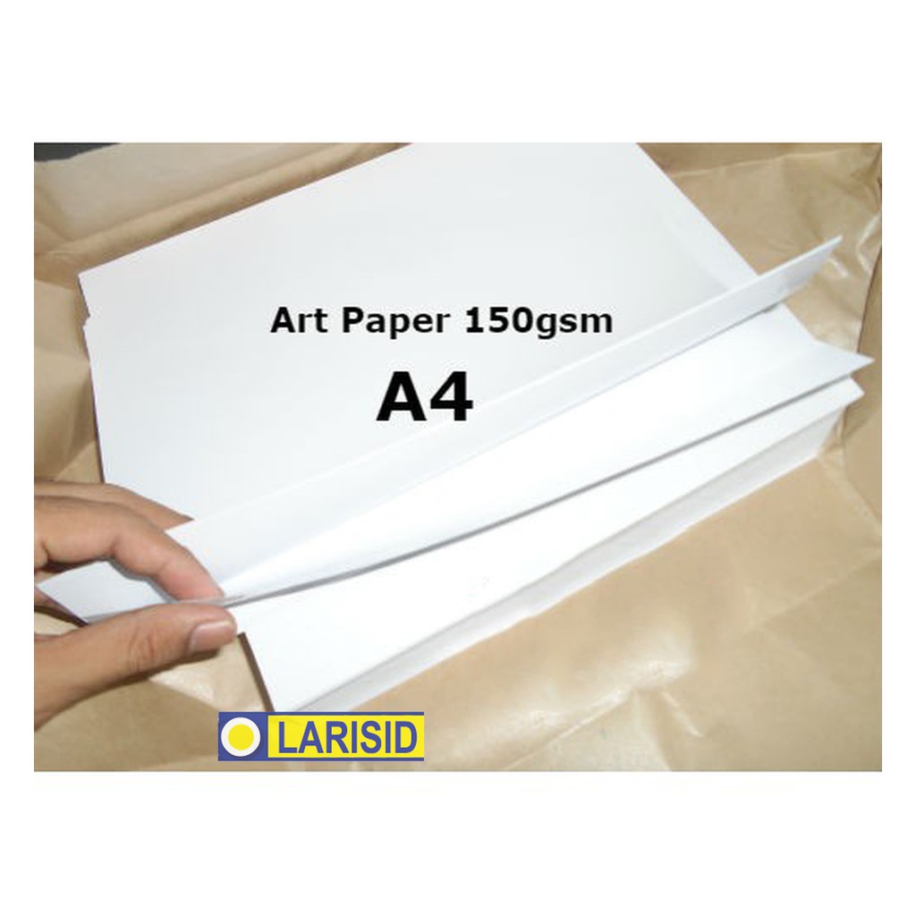 Jual Art Paper A4 150 Gsm Art Carton Kertas | Shopee Indonesia